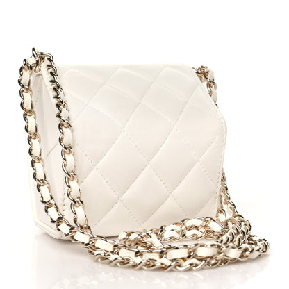 Chanel Lambskin Quilted Foldable Jewelry Box With Chain Black 4 of 12