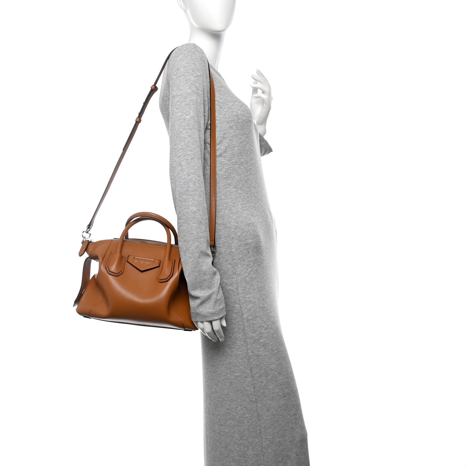Givenchy Calfskin Small Soft Antigona Tan 2 of 10