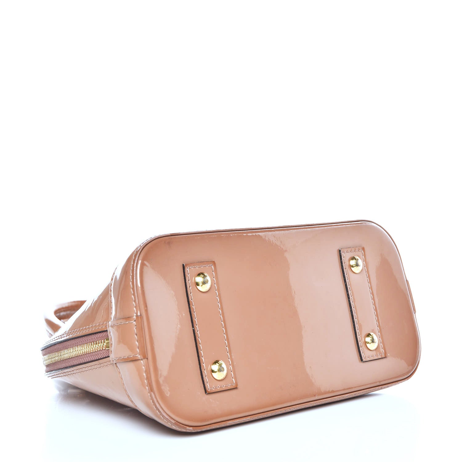 Louis Vuitton Vernis Alma BB Rose Velours 5 of 16