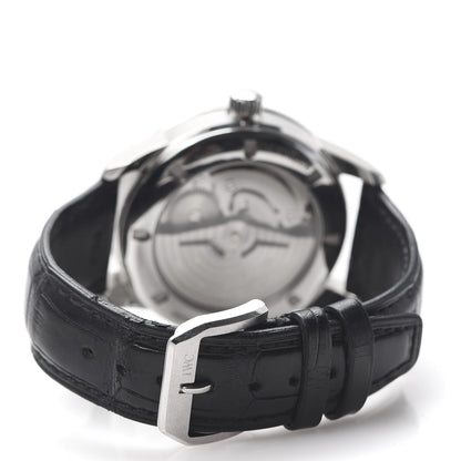 IWC Stainless Steel Alligator 42.5mm Ingenieur 1955 Automatic Watch Black IW323301 4 of 7
