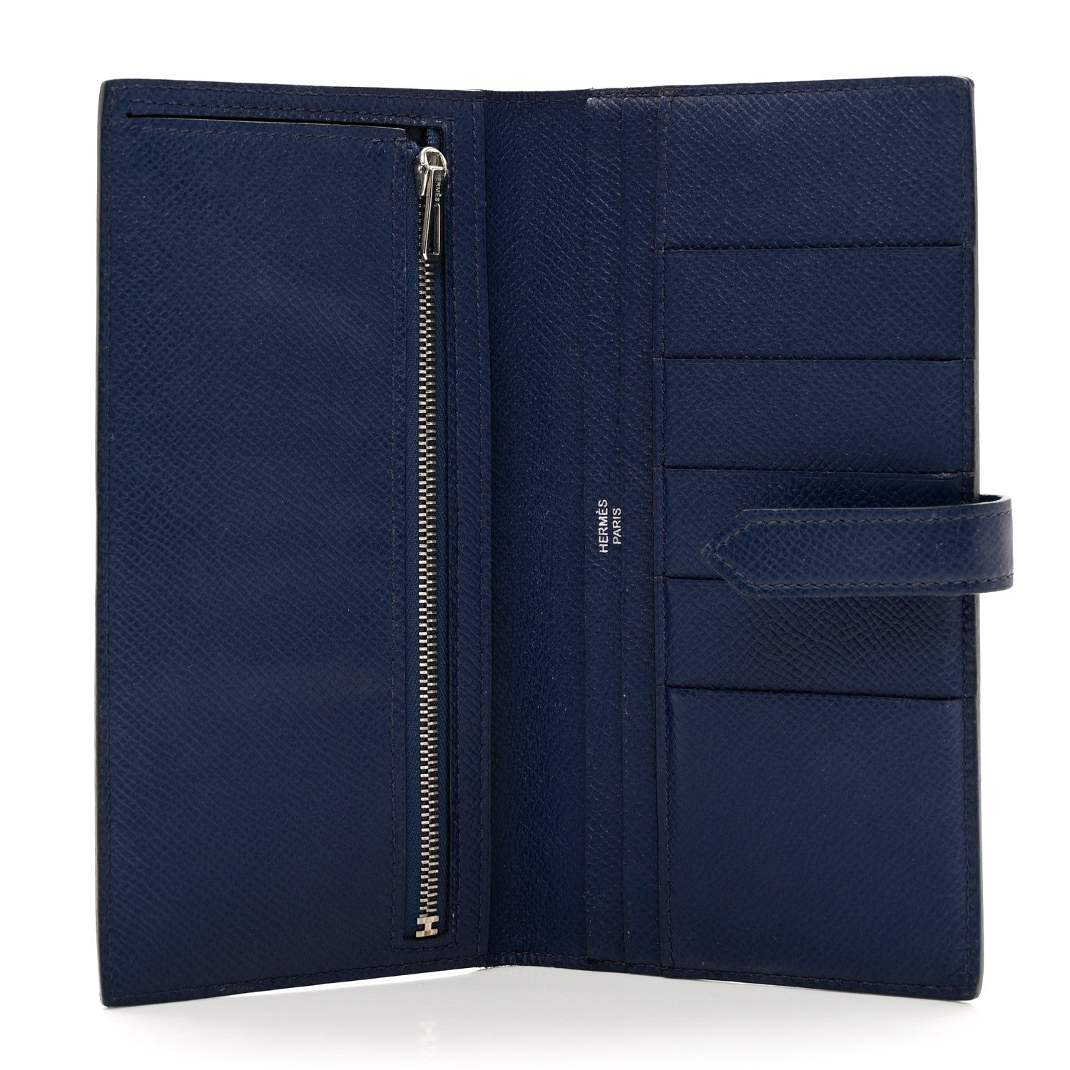 Hermes Epsom Bi Color Bearn Wallet Izmir Bleu Saphir 5 of 10
