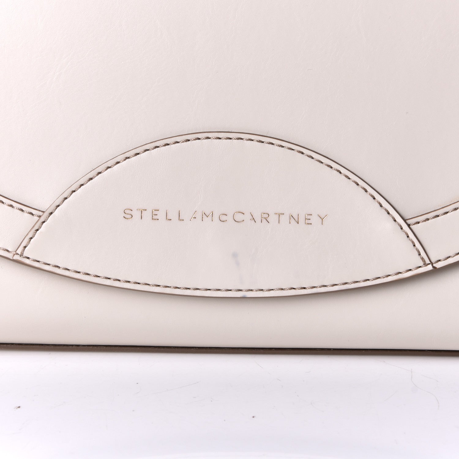 Stella McCartney Eco Alter Nappa Medium Doctor Shoulder Bag Ivory 7 of 7