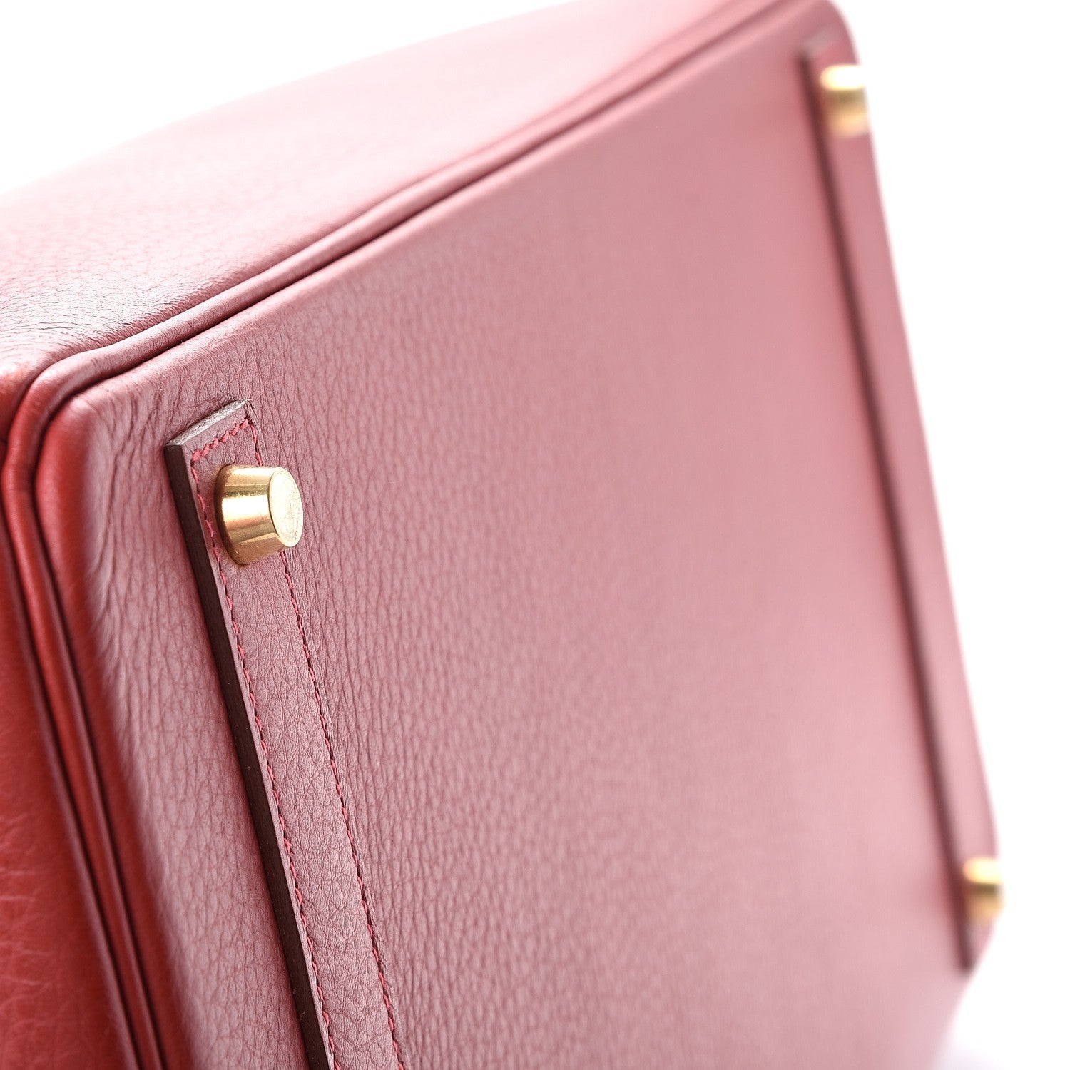 Hermes Taurillon Clemence Birkin 40 Rouge Casaque 6 of 46