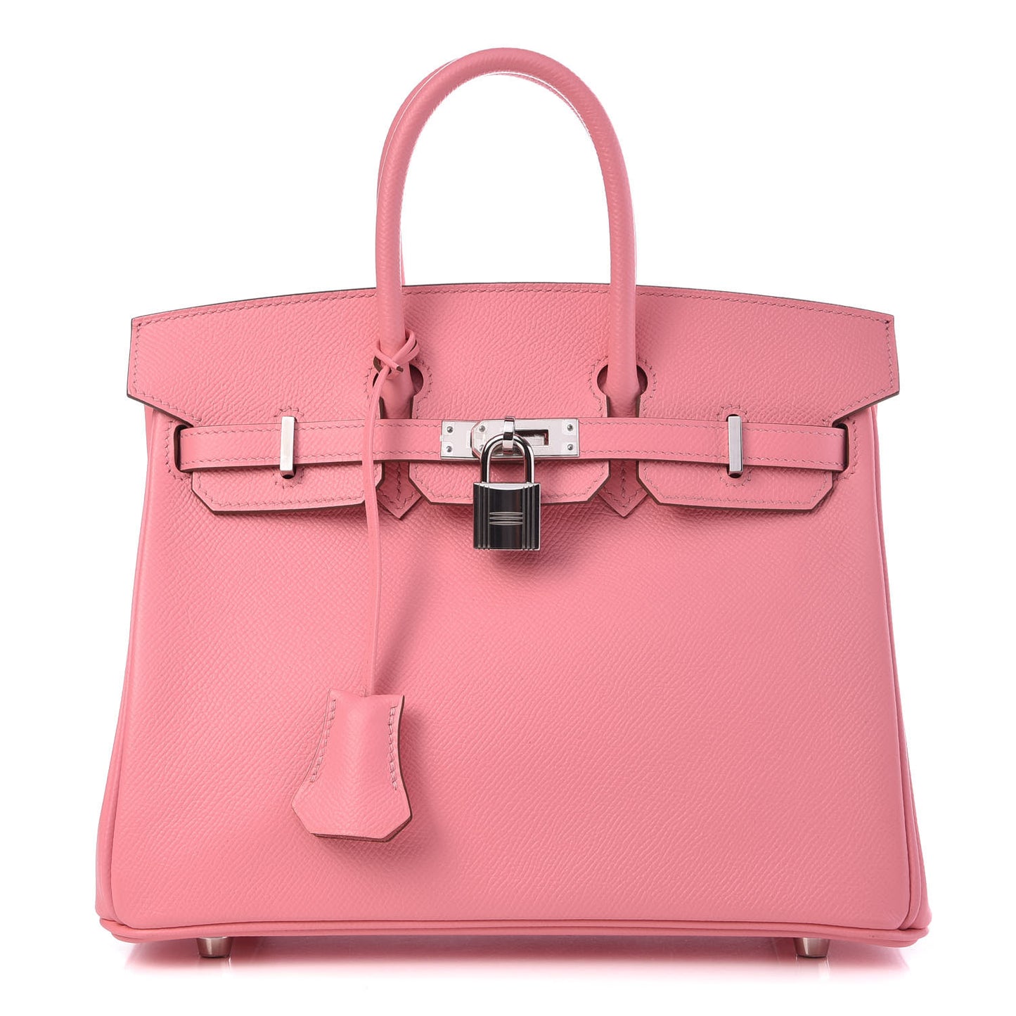 Epsom Birkin 25 Rose Confetti