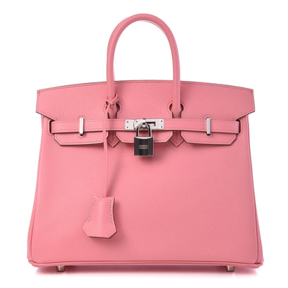 Hermes Epsom Birkin 25 Rose Confetti 1 of 34