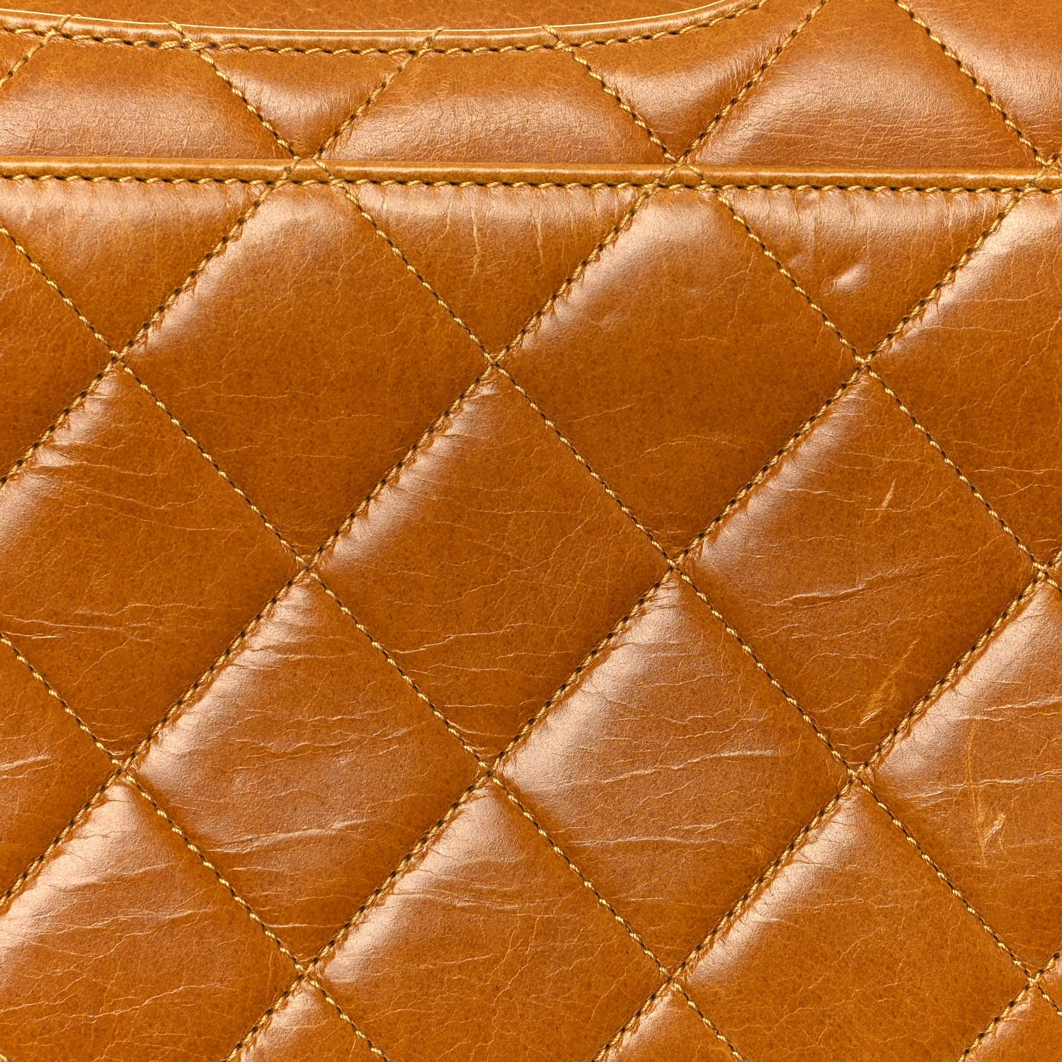 Chanel Glazed Calfskin Quilted Medium Perfect Edge Flap Yellow 29 of 32