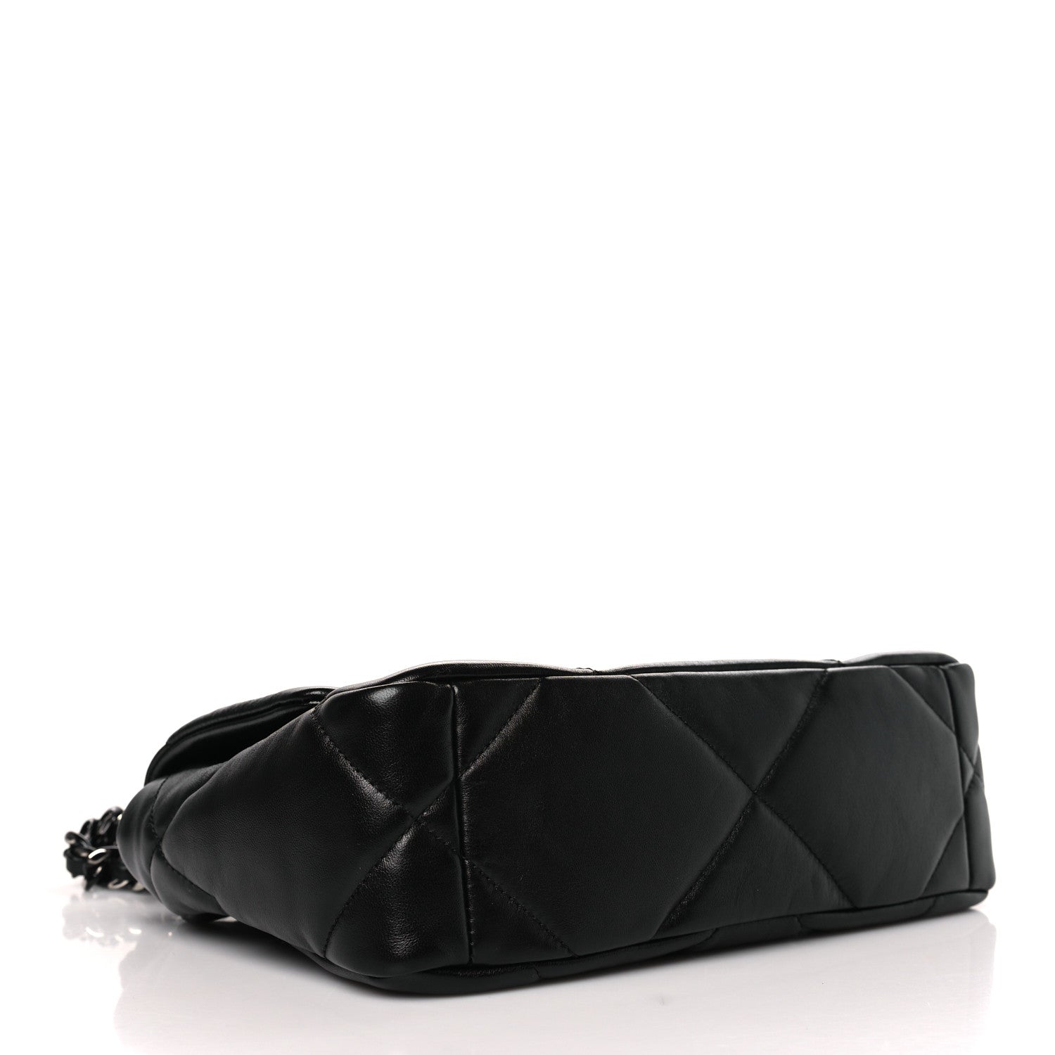 Chanel Lambskin Quilted Medium Chanel 19 Flap So Black 4 of 10