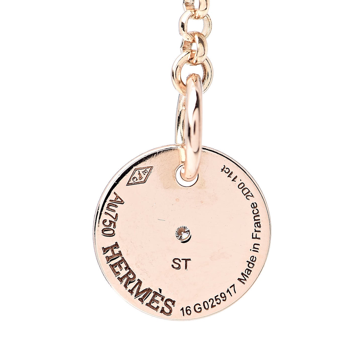 18K Rose Gold Diamond Gambade Bracelet ST
