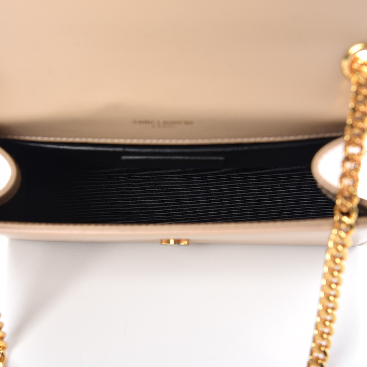 Saint Laurent Grain De Poudre Small Monogram Kate Satchel Nude Powder 7 of 7