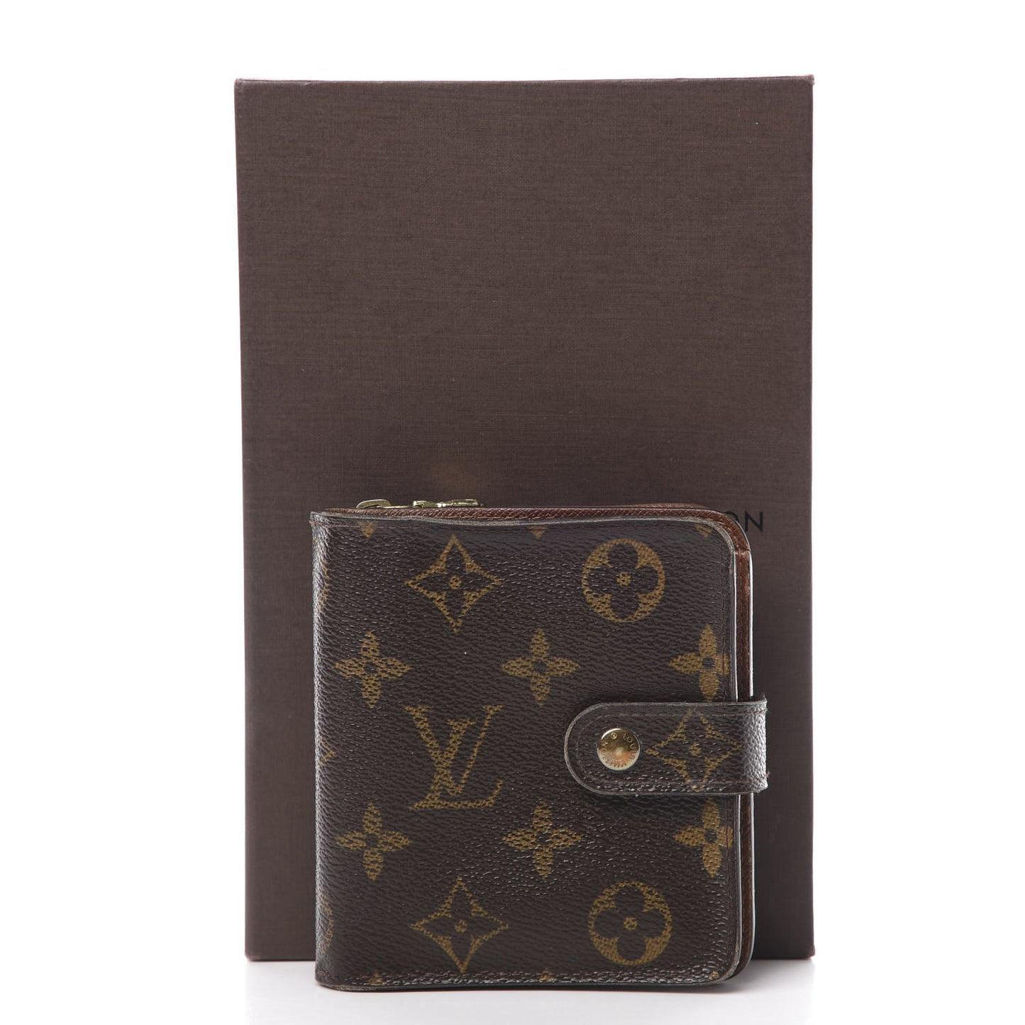 Monogram Compact Zippe Zipped Wallet