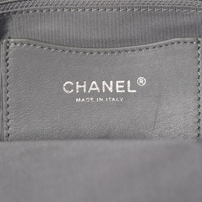 Chanel Calfskin Ultimate Stitch Shopping Tote Khaki 6 of 10