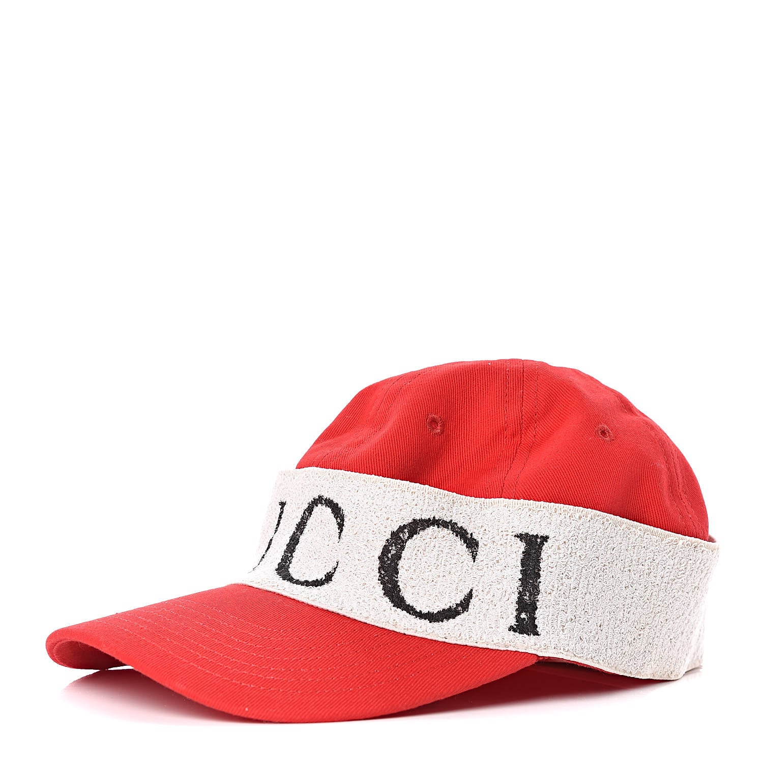 Gucci Gabardine Headband Baseball Hat S Red 1 of 9