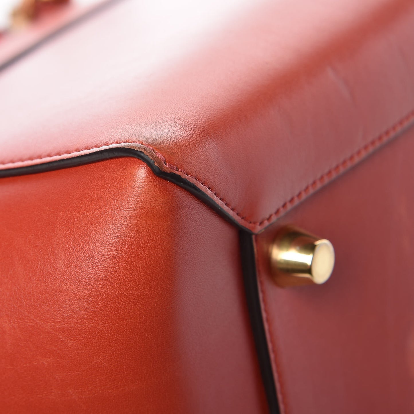 Smooth Calfskin Mini Belt Bag Brick