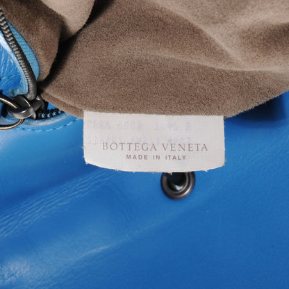 Bottega Veneta Leather Intrecciato Large Plume Tote Delft Blue 7 of 8