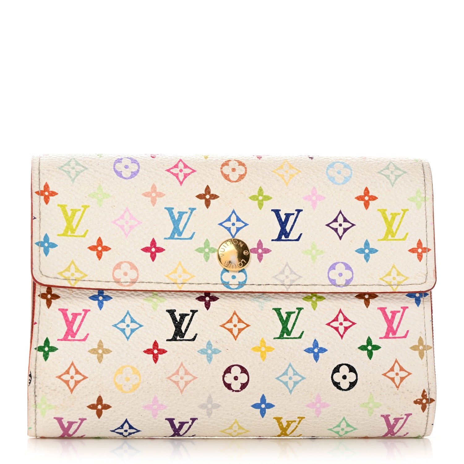 Louis Vuitton Monogram Multicolor Alexandra Wallet White 1 of 24