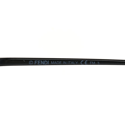 Fendi Metal F is Fendi Printed Run Away Round Frame Sunglasses FF 0285/S Black 5 of 7