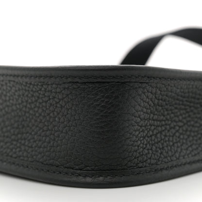 Hermes Taurillon Clemence Evelyne TPM Black 10 of 11