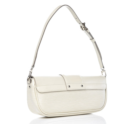 Louis Vuitton Epi Montaigne Clutch Ivory 3 of 11