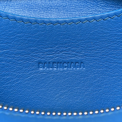 Balenciaga Smooth Calfskin Neo Classic Silver Hardware Mini City Bleu 15 of 28