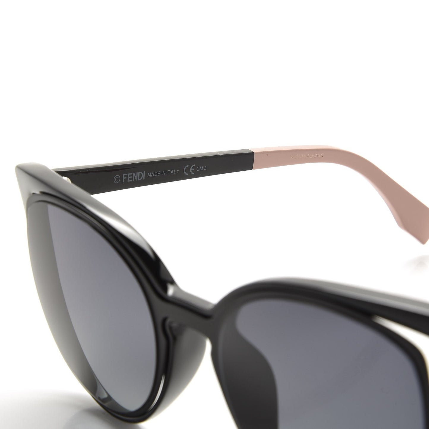 Cat Eye Paradeyes Sunglasses FF 0136/S Black Pink