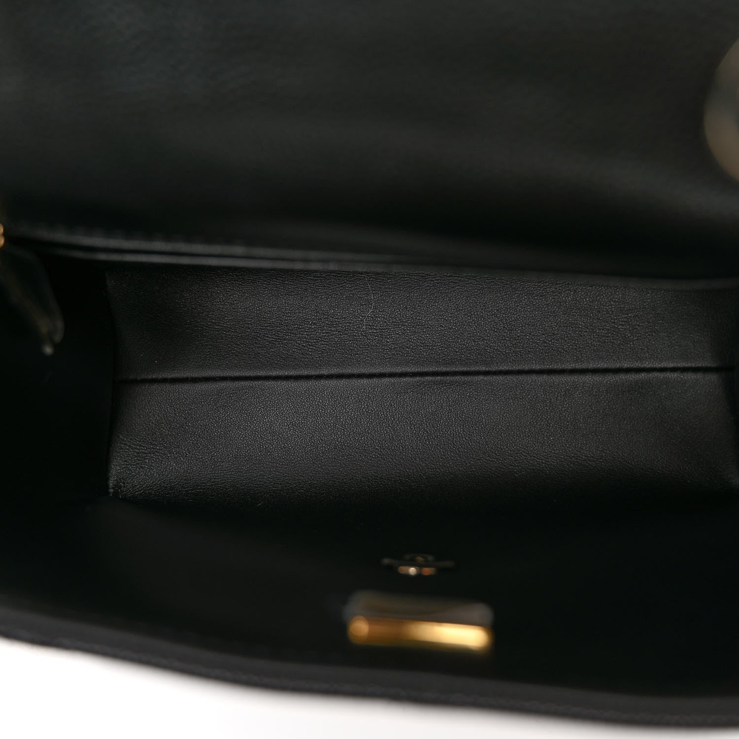 Chanel Caviar Quilted Mini Retro Twist Top Handle Flap Black 5 of 11