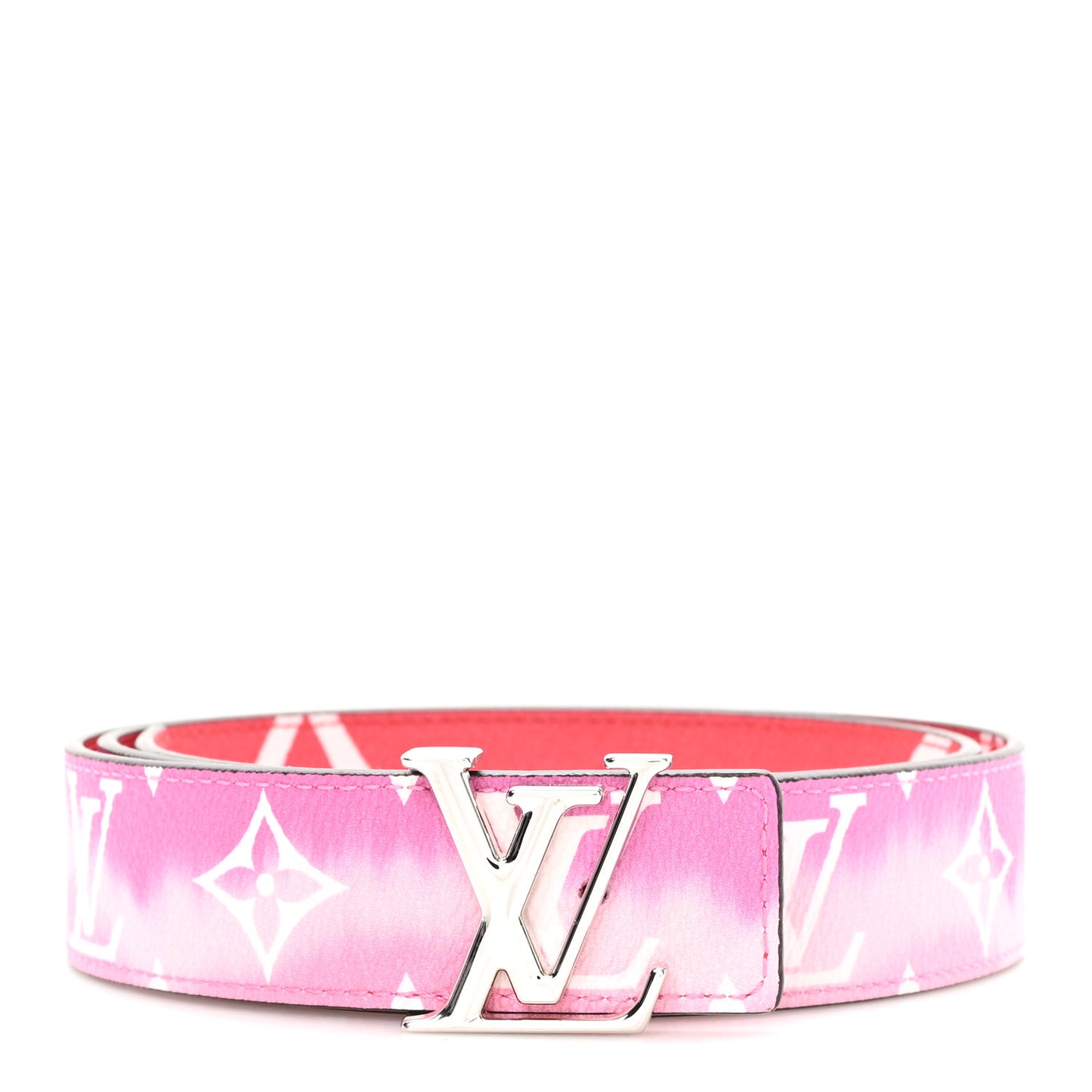 Giant Monogram 30mm LV Iconic Reversible 80 32 Belt Rouge