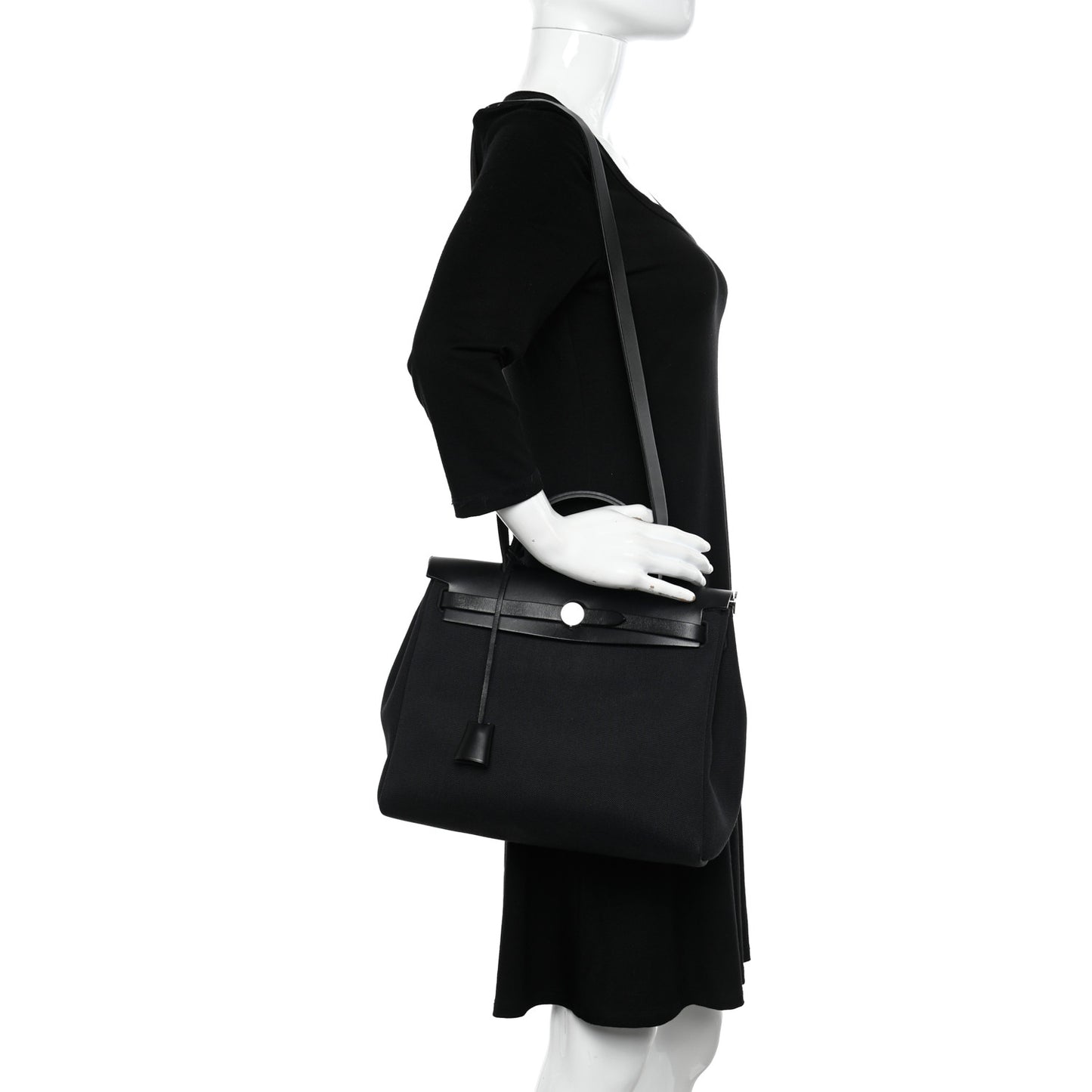 Military Toile Vache Hunter Herbag Zip PM 31 Black