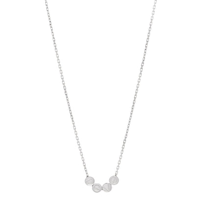Cartier 18K White Gold LOVE Slide Pendant Necklace 1 of 4
