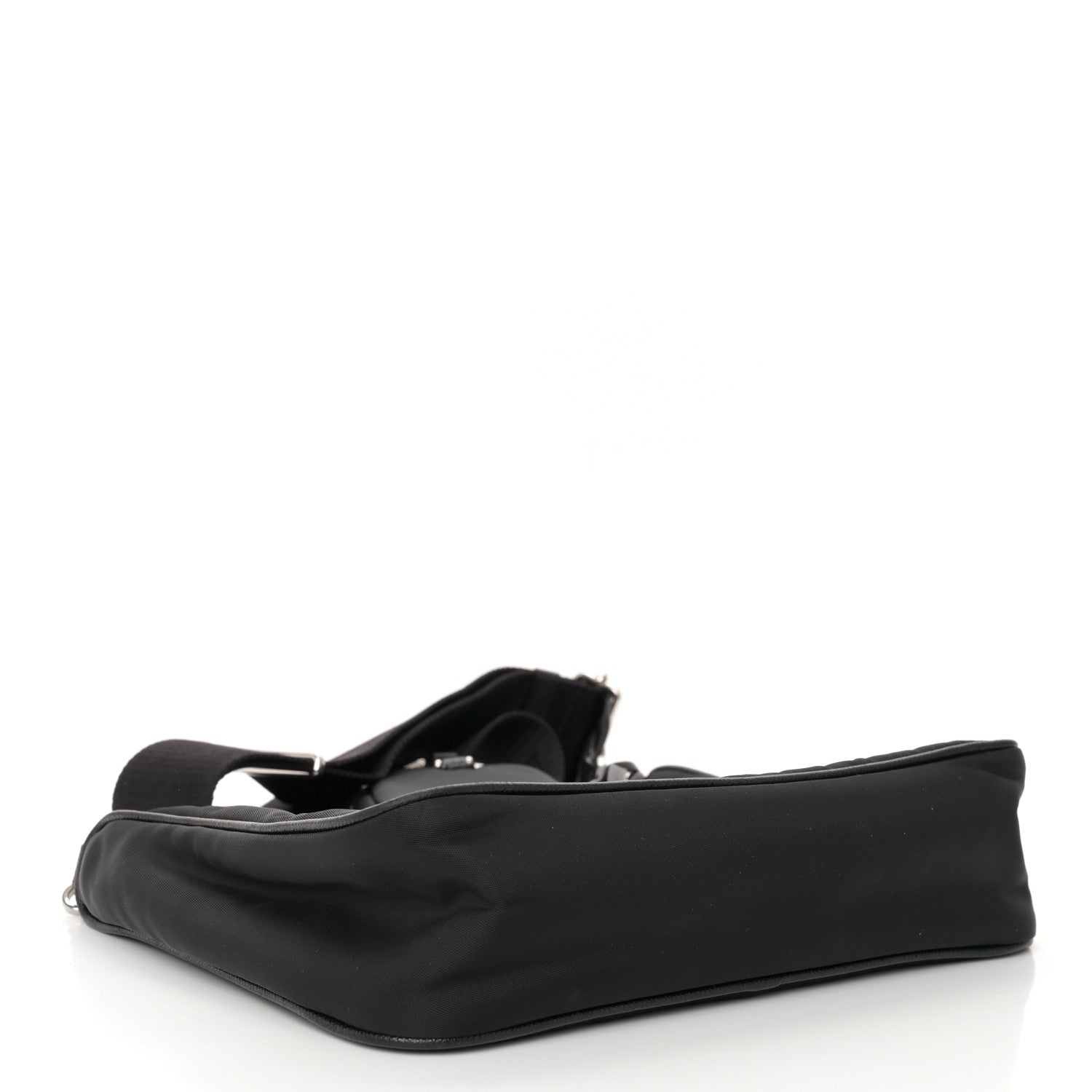 Prada Nylon Re-Edition 2005 Shoulder Bag Black 4 of 11