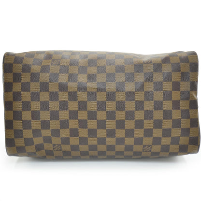 Louis Vuitton Damier Ebene Speedy Bandouliere 35 5 of 9