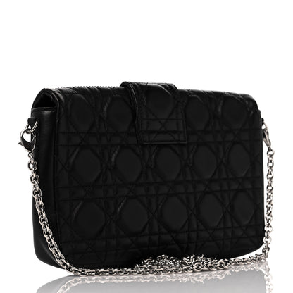 Christian Dior Lambskin Cannage Mini Miss Dior Flap Black 2 of 8