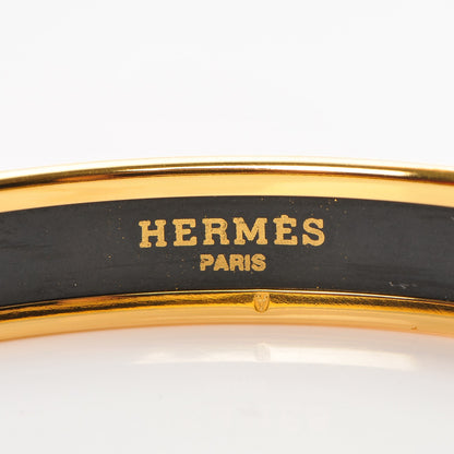 Hermes Enamel Printed Narrow Bracelet 70 5 of 5