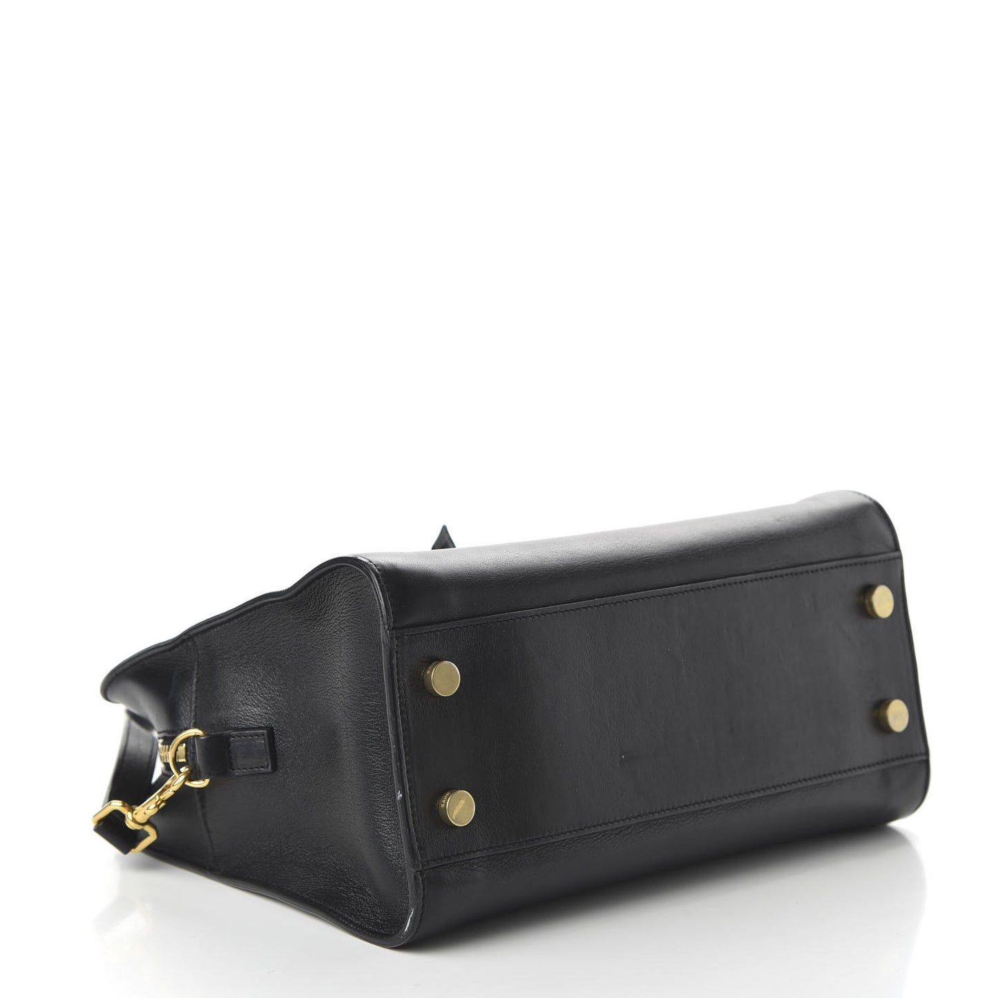 Calfskin Monogram Baby Cabas Black