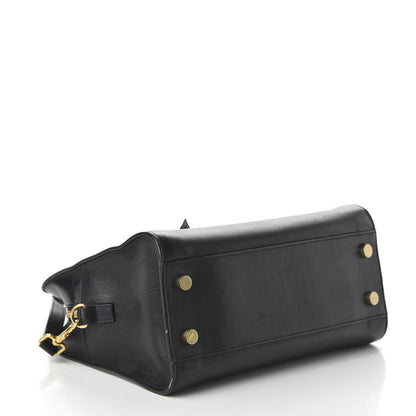Saint Laurent Calfskin Monogram Baby Cabas Black 4 of 9