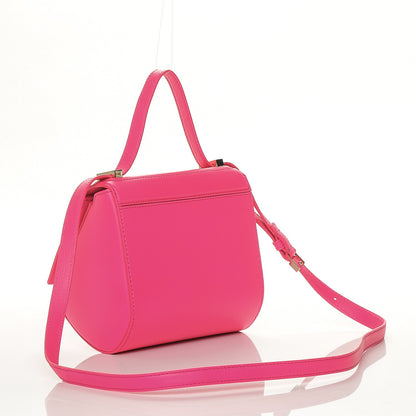 Givenchy Textured Calfskin Mini Pandora Box Crossbody Bag Fuchsia 3 of 6