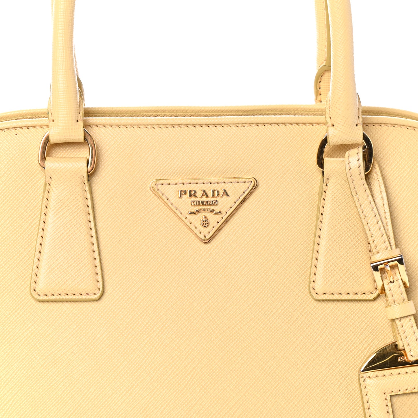 Saffiano Lux Open Promenade Tote Ananas