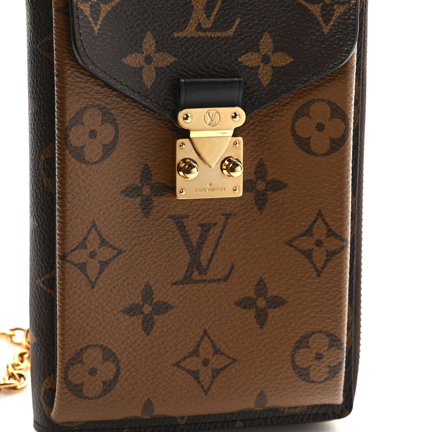 Louis Vuitton Reverse Monogram Metis Vertical Zippy Wallet 7 of 12