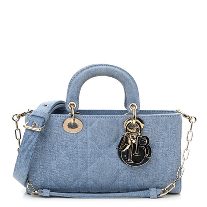 Christian Dior Denim Macrocannage Lady D-Joy Blue 1 of 10
