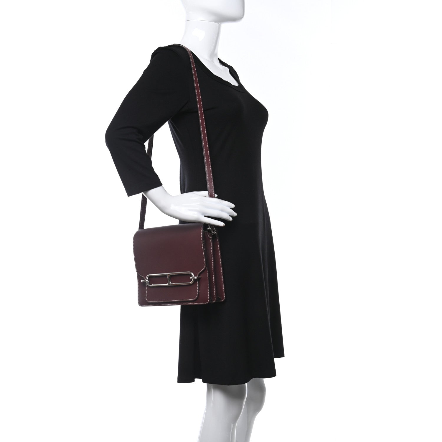Hermes Evercolor Sac Roulis 23 Rouge H 2 of 11