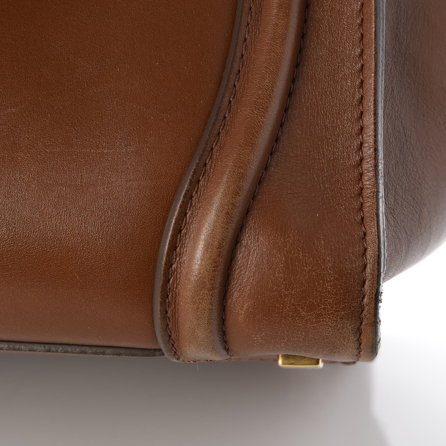 Celine Palmelato Mini Luggage Camel 11 of 16