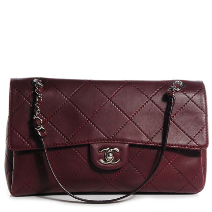 Chanel Lambskin Orient Express Flap Burgundy 1 of 8