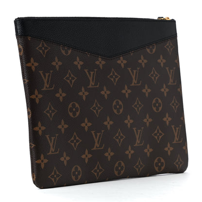 Louis Vuitton Monogram Daily Pouch Black 2 of 4