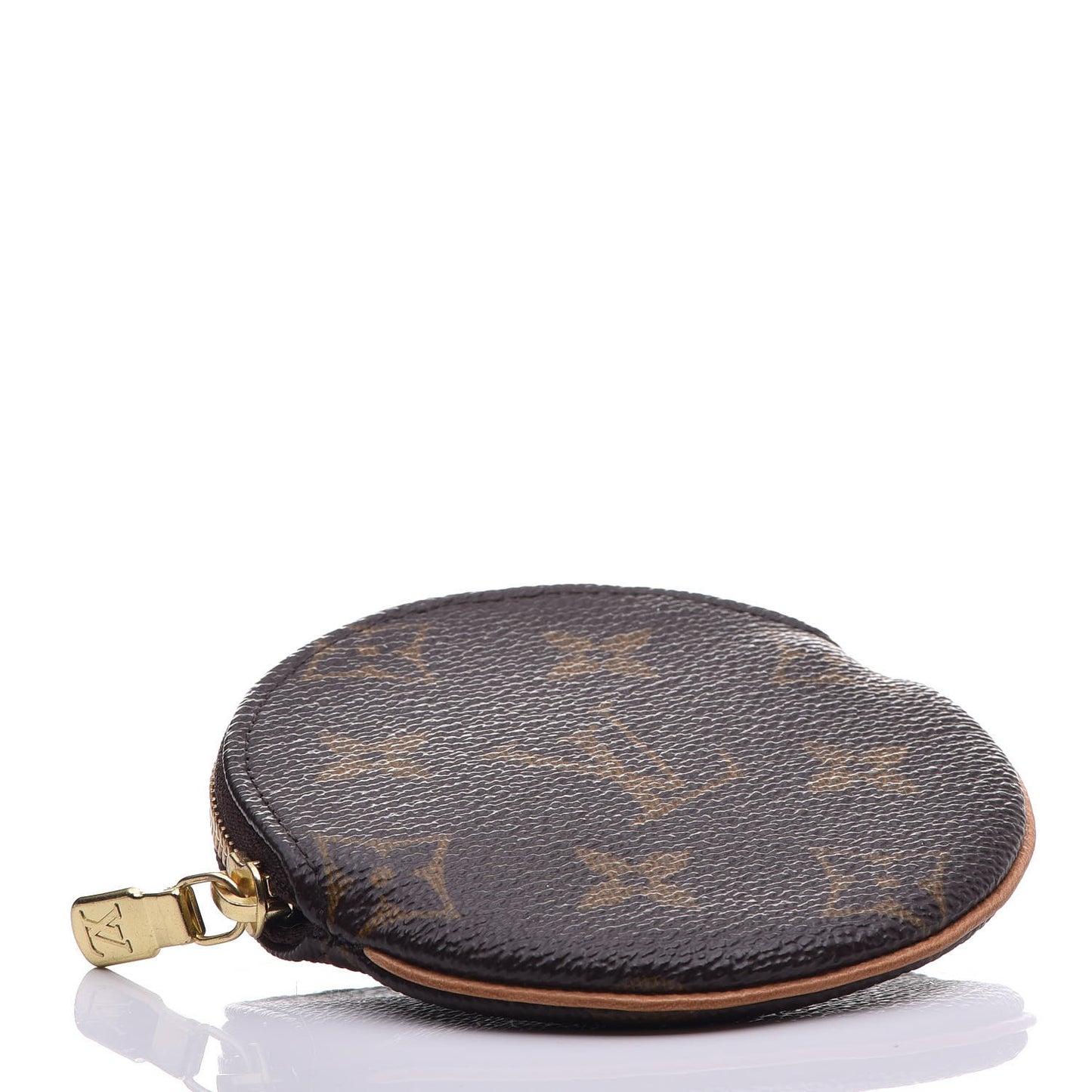 Monogram Round Coin Purse