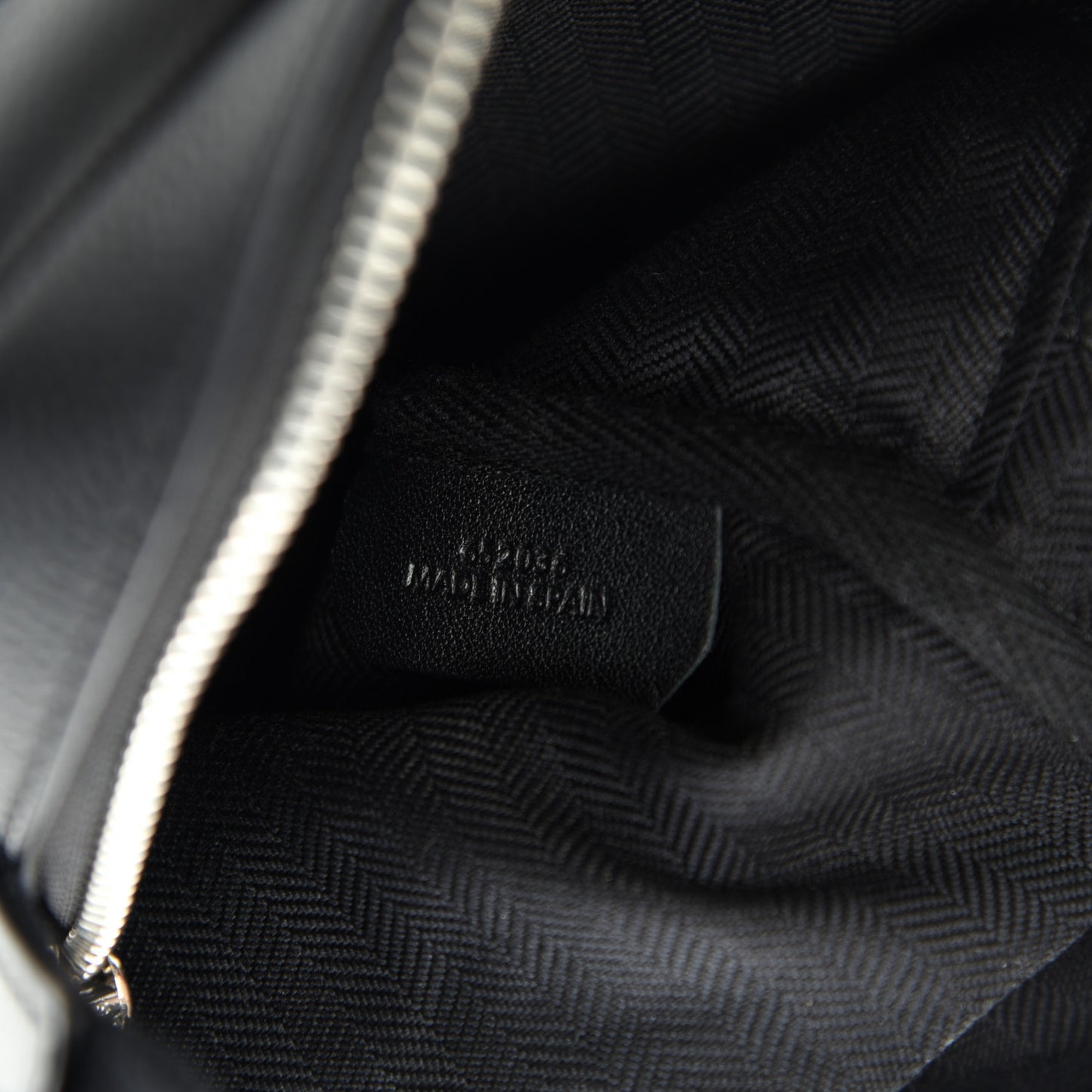 Soft Grained Calfskin XS Military Crossbody Black