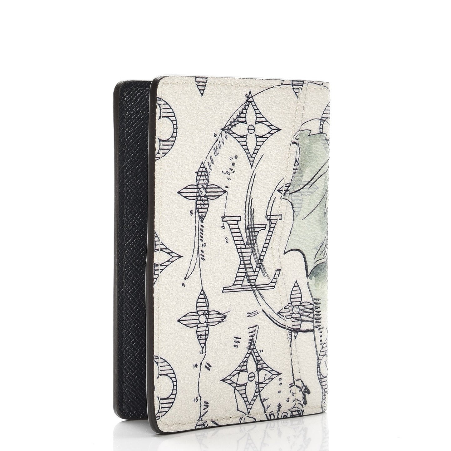 Savane Monogram Chapman Pocket Organizer White