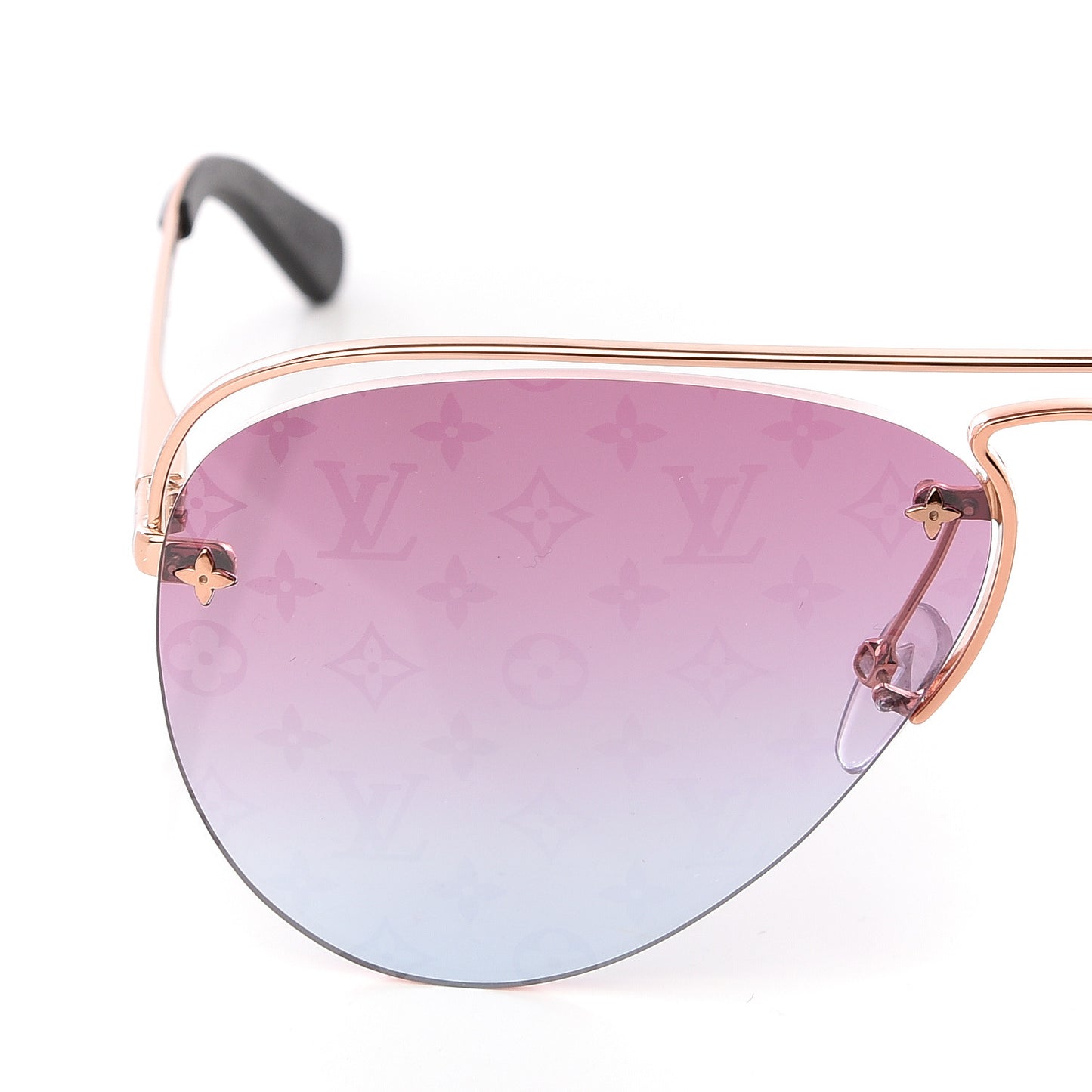 Monogram Grease Sunglasses Z1280W Gold