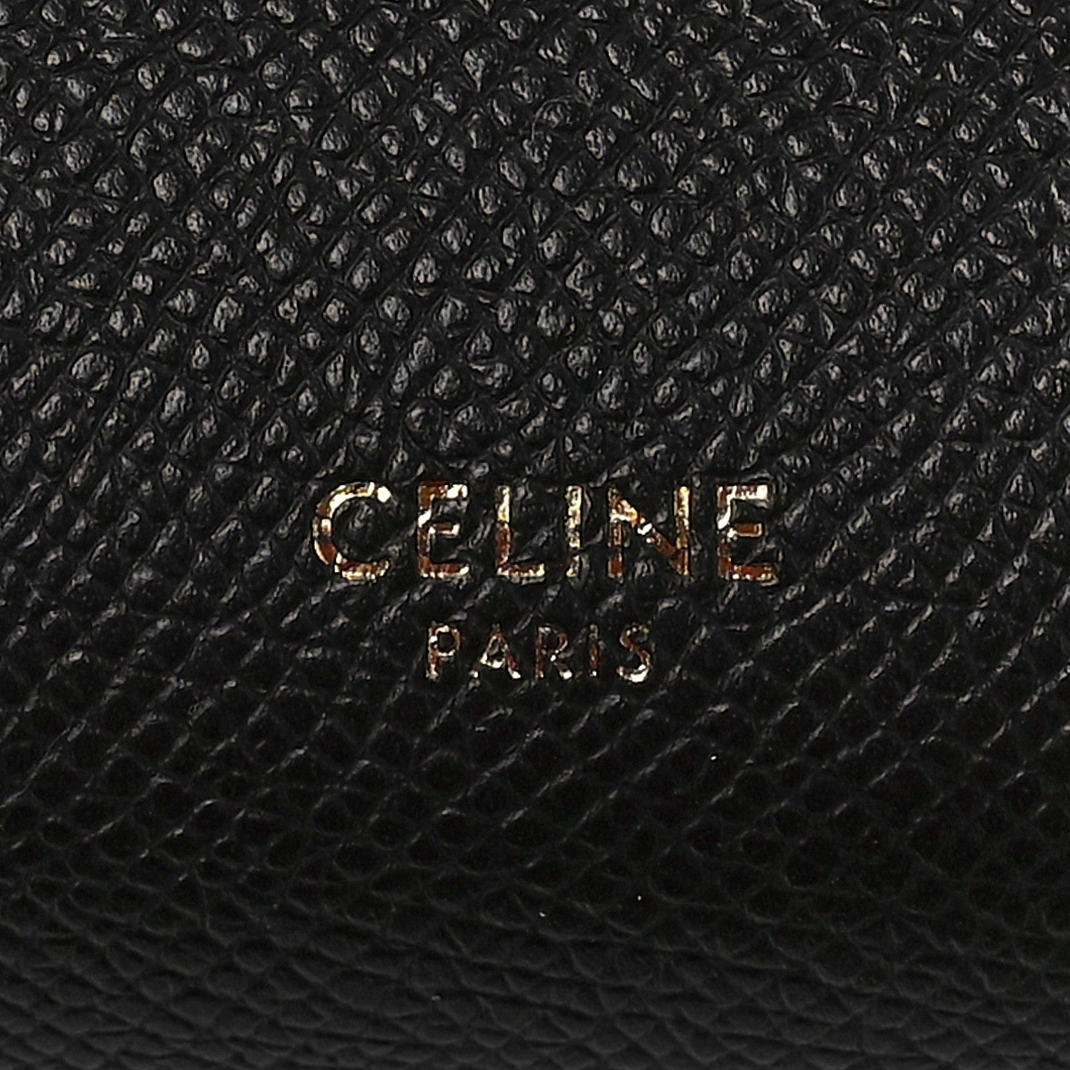 Celine Grained Calfskin Mini Belt Bag Black 7 of 10