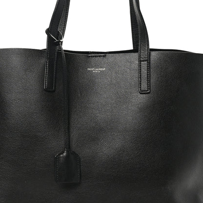 Saint Laurent Calfskin Large Shopping Tote Black 9 of 11