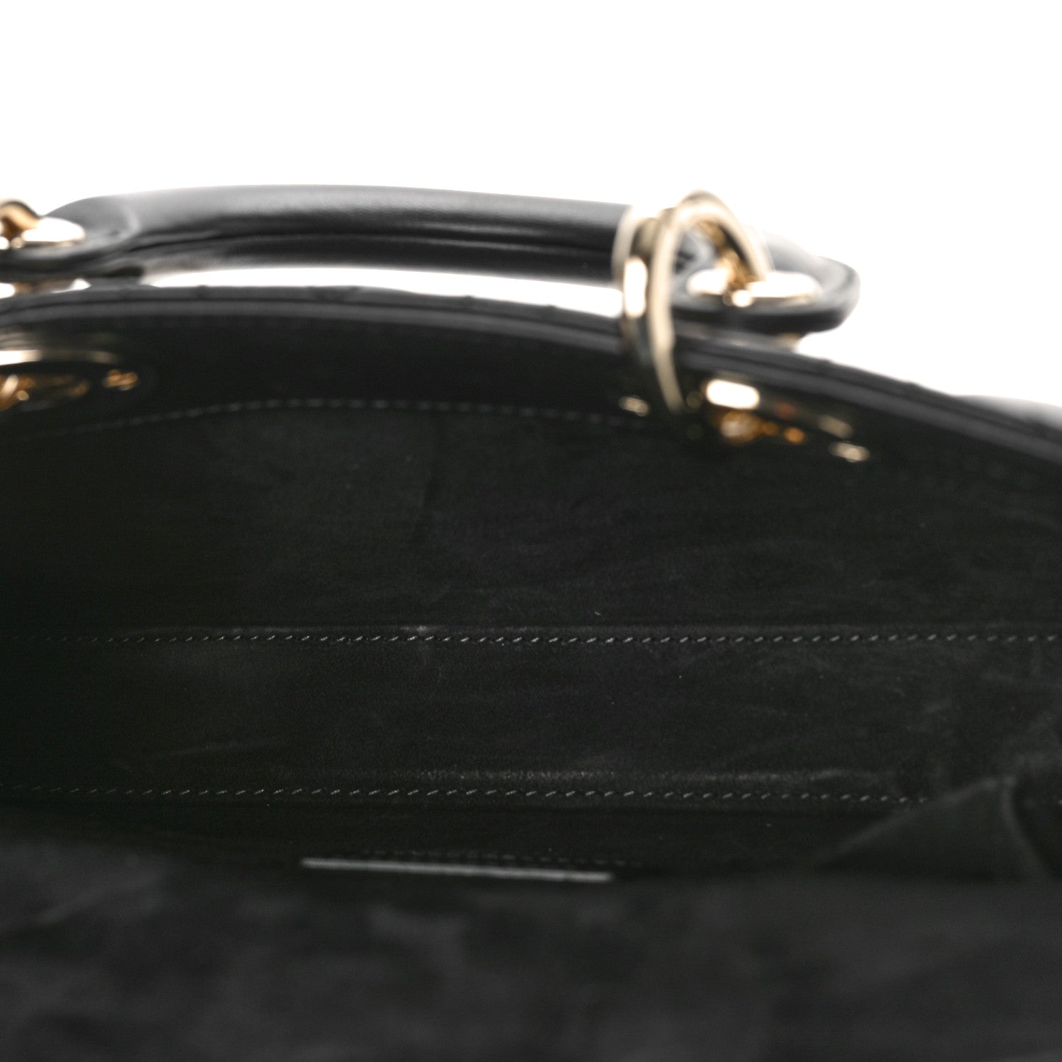 Christian Dior Lambskin Cannage Small Lady D-Joy Black 5 of 8