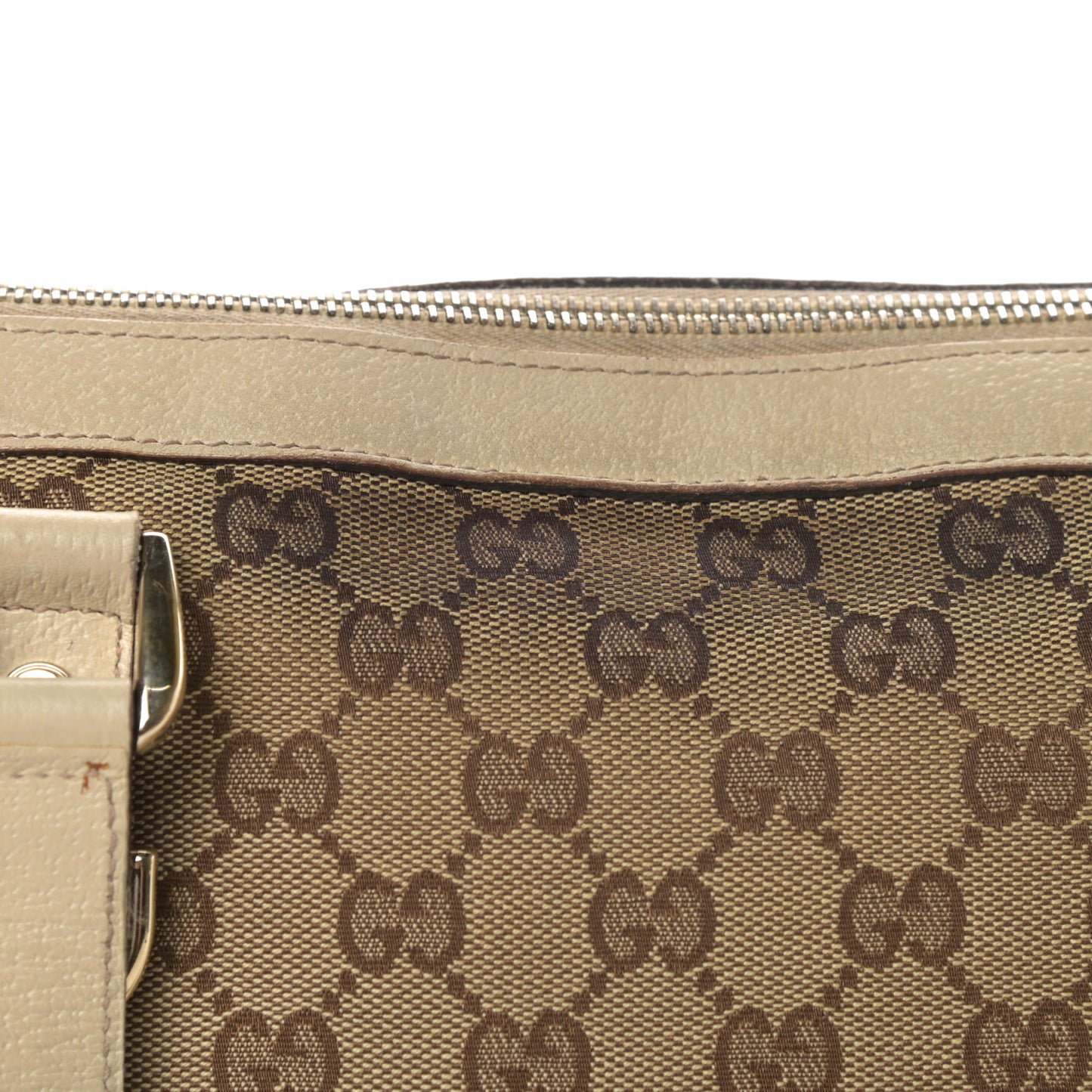 Monogram Medium Abbey Tote Off White